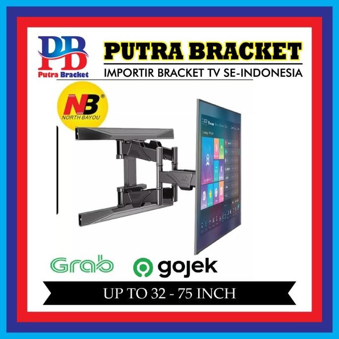 Bracket Tv Swivel Led 40-80 Inch Bracket Tv Univers Swifel Lengan Murah!
