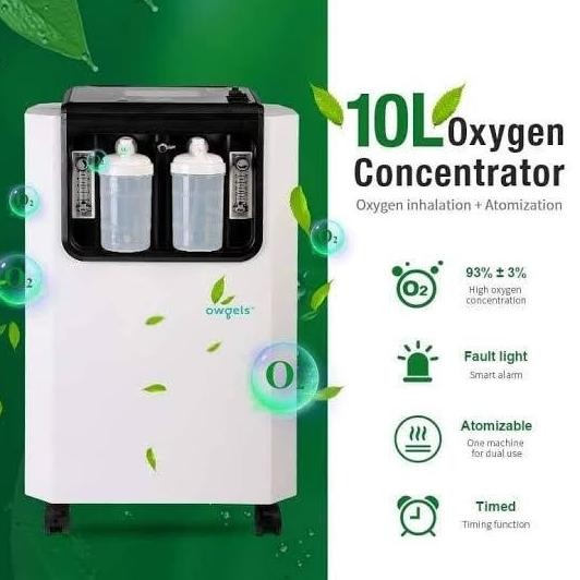 OXYGEN CONCENTRATOR OWGELS 5L & 10 L GERMANY TECHNOLOGY 93-96% ORIGINAL DAN TERPERCAYA