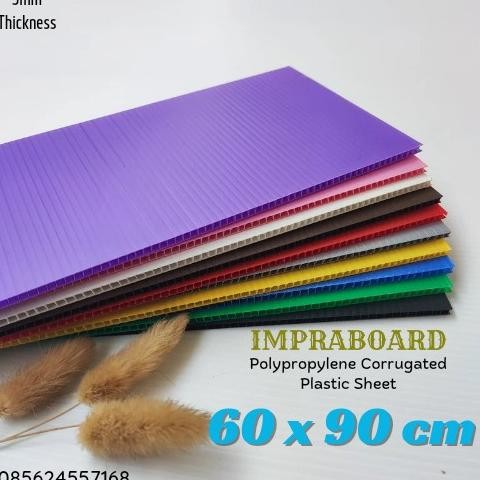 

Impraboard / Inpraboard / Pp Board 3Mm 60 X 90 Cm Sheet Terlaris Promo