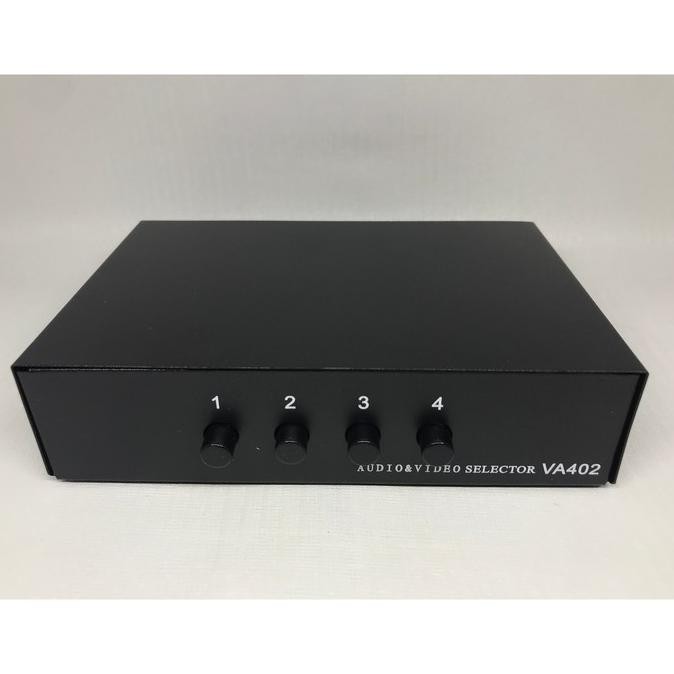 AV Selector 402 Audio Video Switch