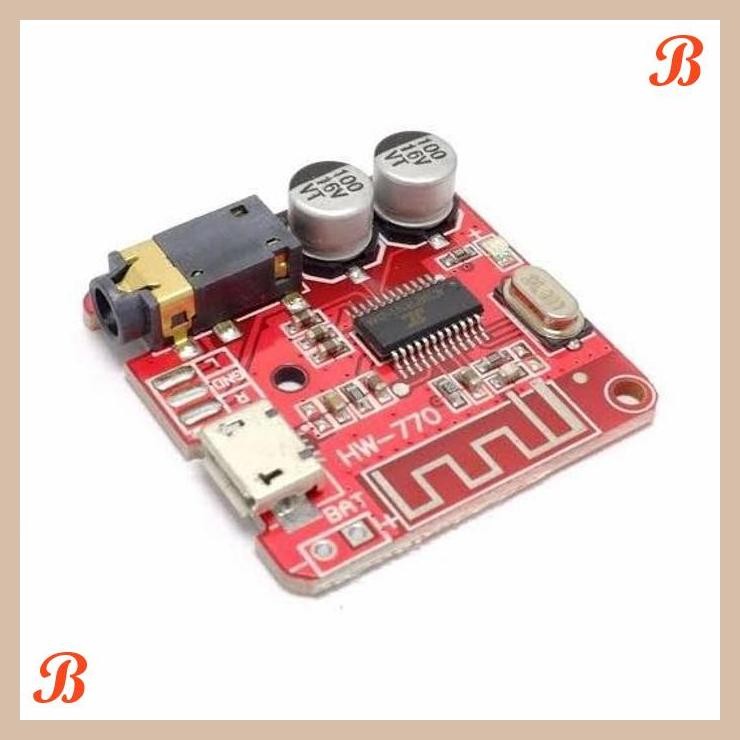 [SRE] Modul Bluetooth Audio Receiver Mp3 4.1 5.0 Kit Mini 3,7v-5v Wireless
