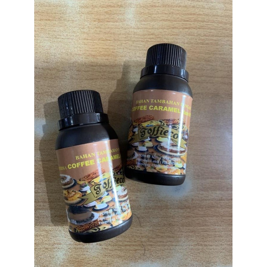 

TERSEDIA Toffieco pasta Coffee Caramel 100 gr / perisa flavour