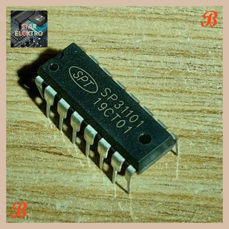 [SRE] SP31101 Dip-16 Tancap SPT SP 31101 SP311O1 IC Cordless Phones Voice Compression Compander