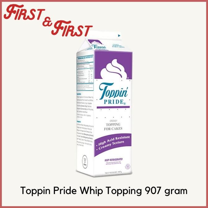 

TERSEDIA Toppin Pride Whip Topping 907 gram
