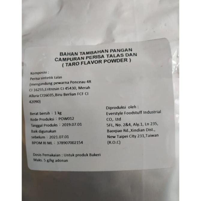 

TERSEDIA Taro Flavour 500 gr