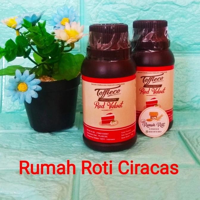 

TERSEDIA TOFFEICO RED VELVET PASTA TOFEICO MERAH VELVET TOFIECO BOTOL 100GR