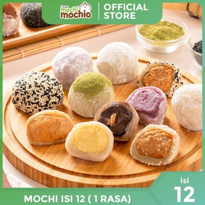 

Grosir Tetsin Mochi Mochio - Mochi Tradisional 12 Pcs 1 Rasa