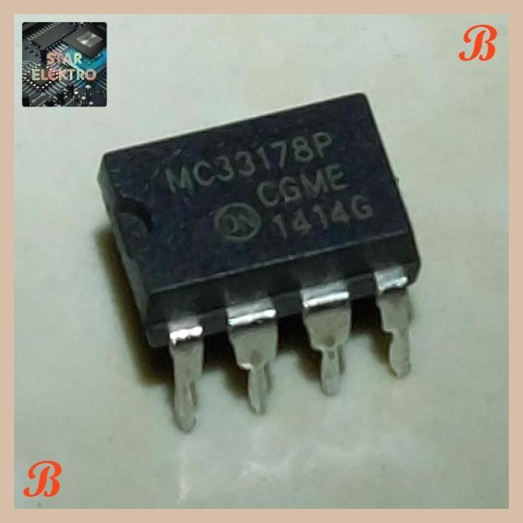 [SRE] MC33178P Tancap MC33178 MC 33178P IC Dual Opamp Amplifier Dip-8