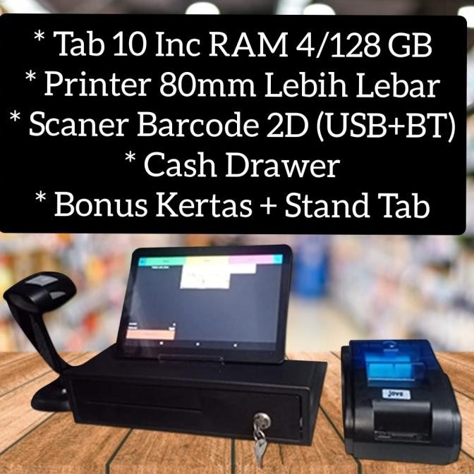 Sale Paket Mesin Kasir Android Aplikasi Retail/Toko