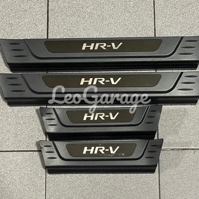 HRV 2016 2021 SILLPLATE SAMPING INJAKAN PINTU MOBIL HITAM STAINLESS