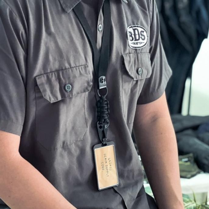 

RANGER - BDS Double function lanyard card Holder keychain murah