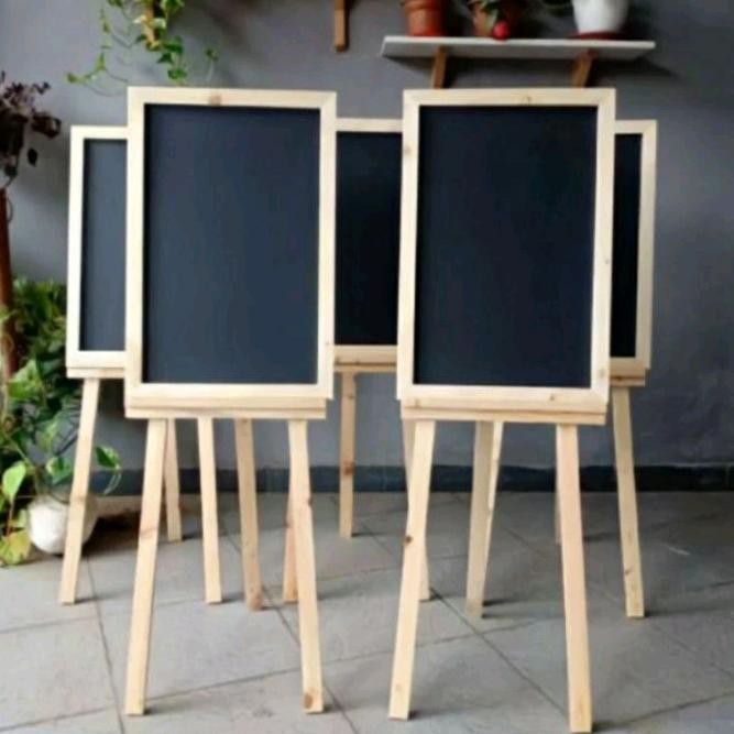 

Blackbroad Papan Tulis Kapur Kapur+Stand | Papan Tulis Cafe |