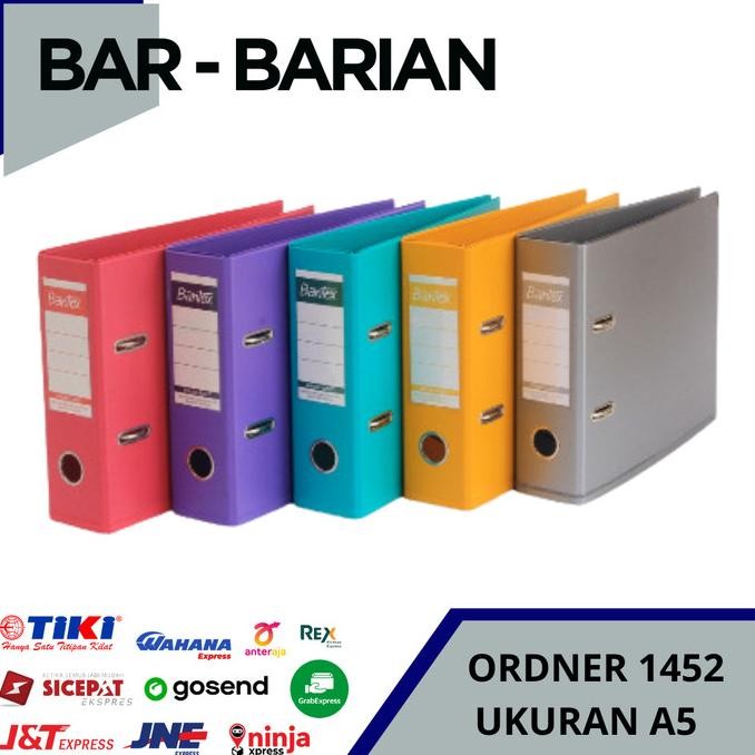 

ORDNER BANTEX A5 1452 / ORDNER BANTEX KWITANSI 1452 7CM murah