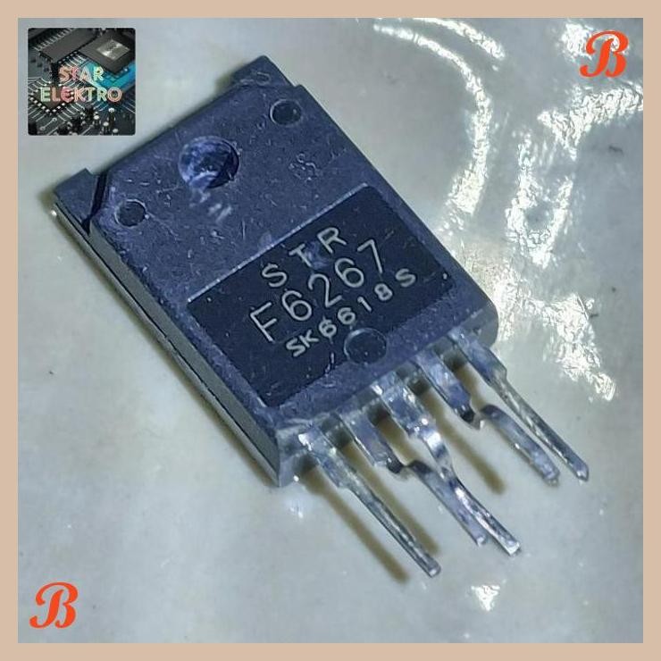 [SRE] STR F6267 To-3pf-5 STRF6267 STRF 6267 Sanken IC Power Supply Regulator Switching Transistor TV