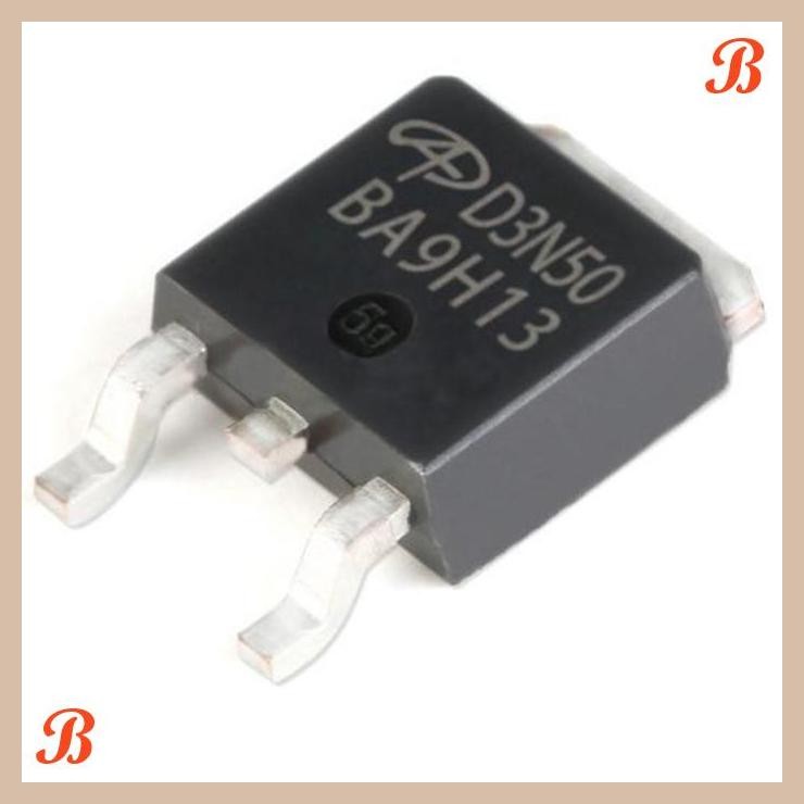 [SRE] D3N50 AOD3N50 AO D 3N50 Mosfet SMD 3A 500V N-Channel To-252 TR MOS Fet