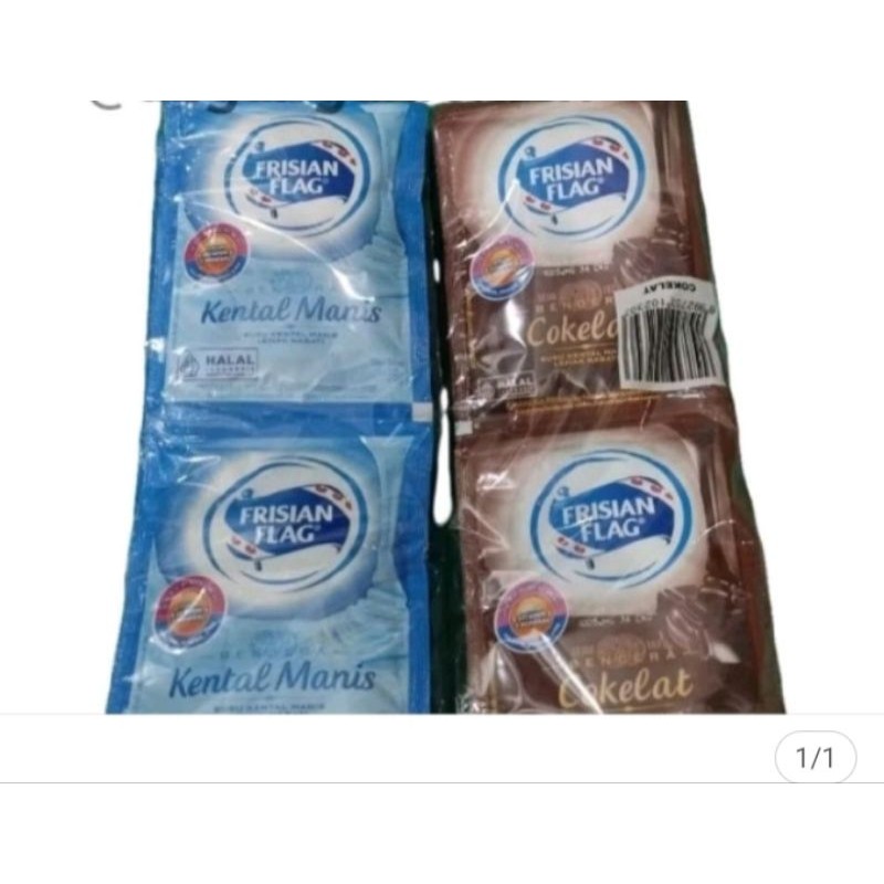 

Susu Bendera Sachet / Susu Kental Manis Frisian