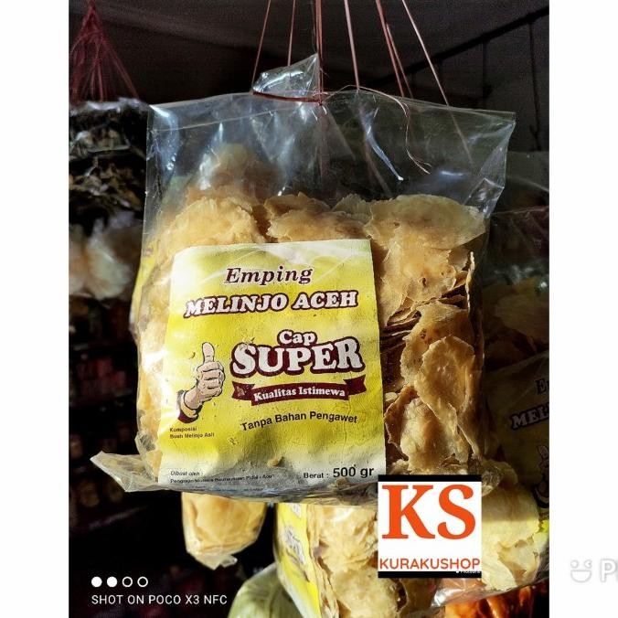 

Sale Emping Melinjo Aceh 500G - Emping Aceh Cap Super