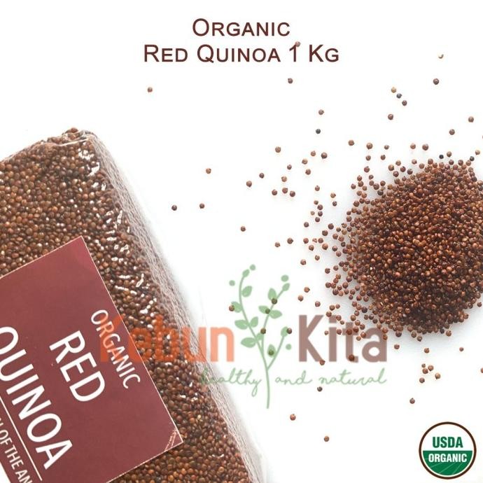 

Grosir Organic Red Quinoa 1 Kg ( Quinoa Merah Organik)