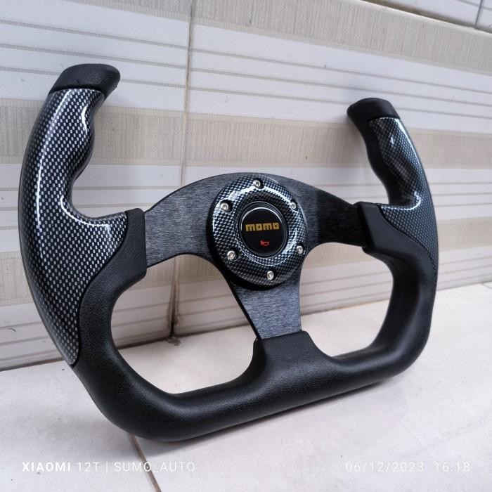 stir racing rep M O M O model pesawat motif carbon Import Premium