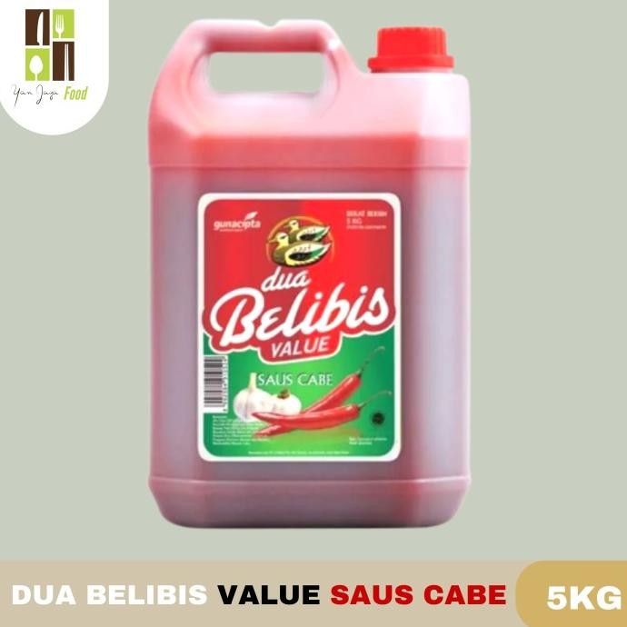 

Grosir Dua Belibis Value Saus Cabe/Saus Tomat 5Kg