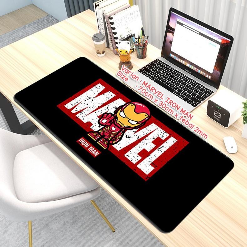 Superhero Avenger Justice League Premium Mouse Pad Panjang Alas Keyboard Mousepad Gaming Motif Anime