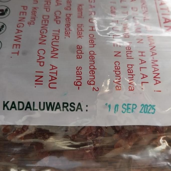 

Grosir Dendeng Sapi Cap Cabe (Grosir)