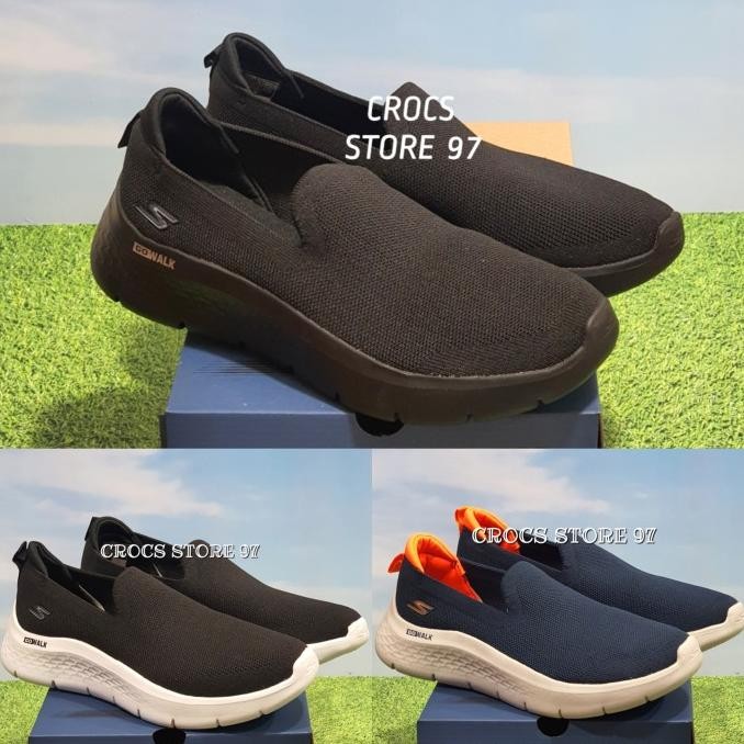 Sepatu Pria Skechers Go Walk Flex / Skechers Go Walk Flex Slip on