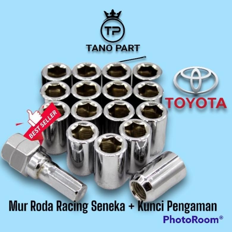 CR - Mur Roda Racing Baut Lugnut Velg Mobil Avanza Xenia Veloz TERLARIS
