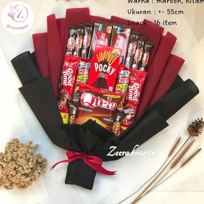 

(B17) Buket snack serba coklat cocok untuk Ulang tahun