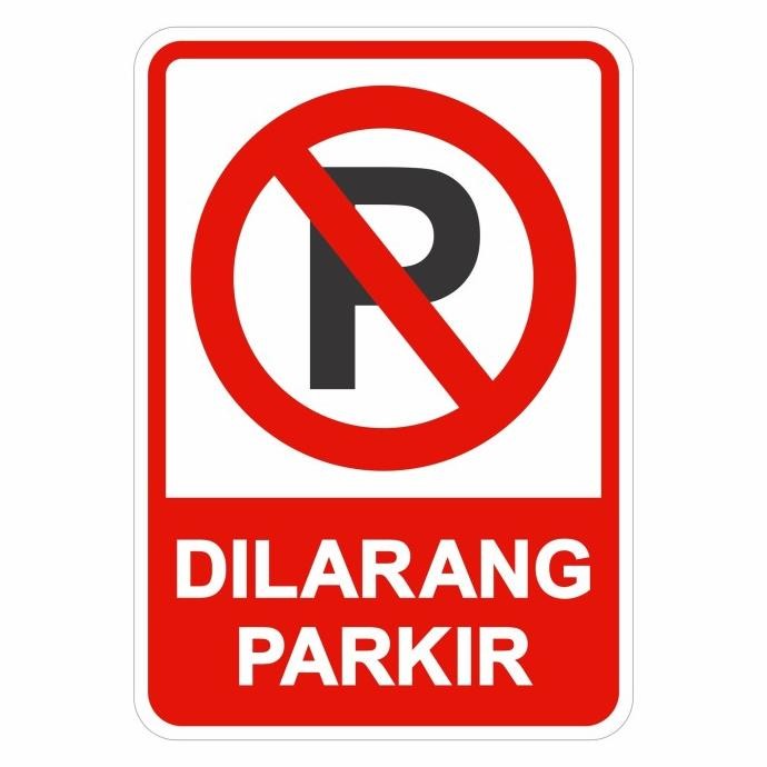 

Rambu Plang Dilarang Parkir 35Cm X 50Cm Plat Alumunium Original