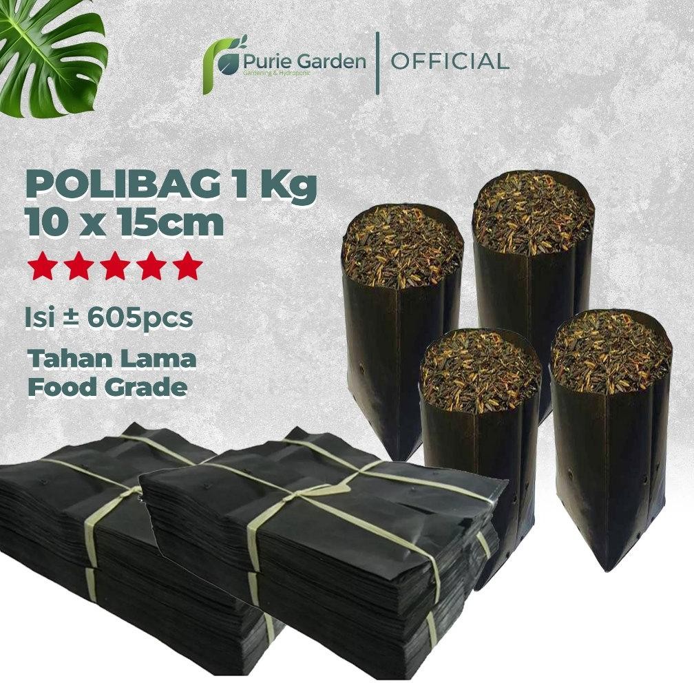 Polybag Polibag Tanaman 10x15 cm Kemasan Berat 1Kg PG SBY