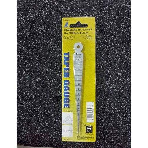 

Tc21 Taper Gauge Shinwa 1-15Mm