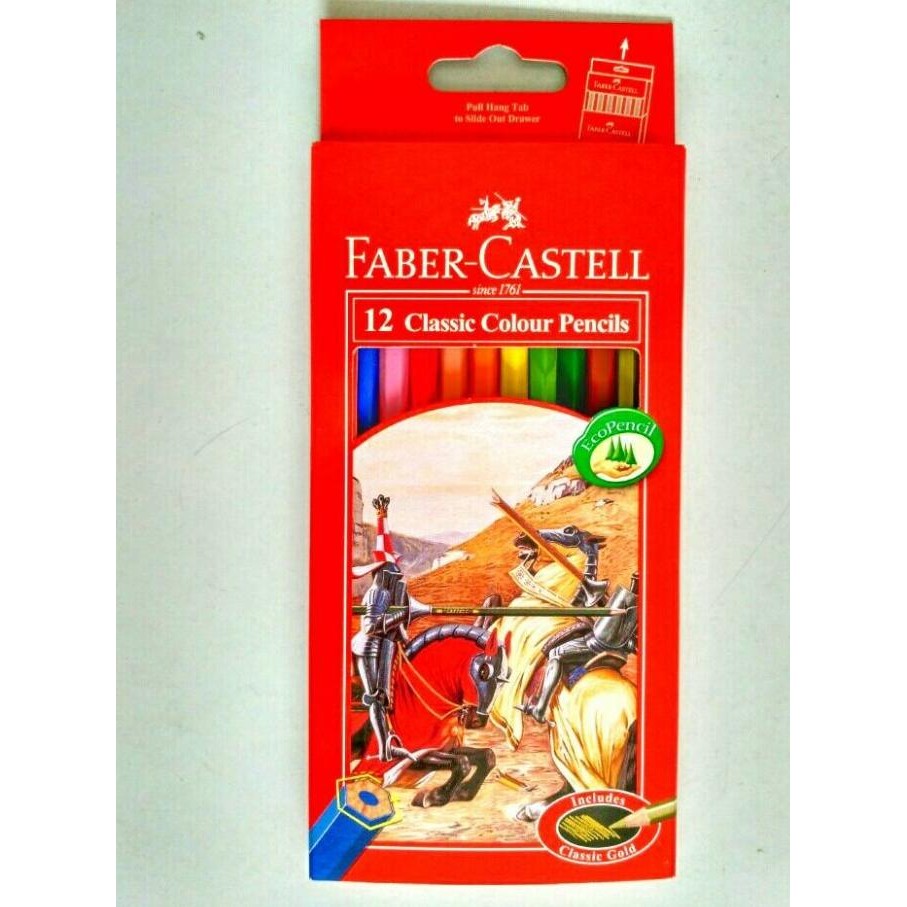 

Terbaru Pensil Warna Faber Castell 12 Warna/ 12 Classic Colour Pencils FB