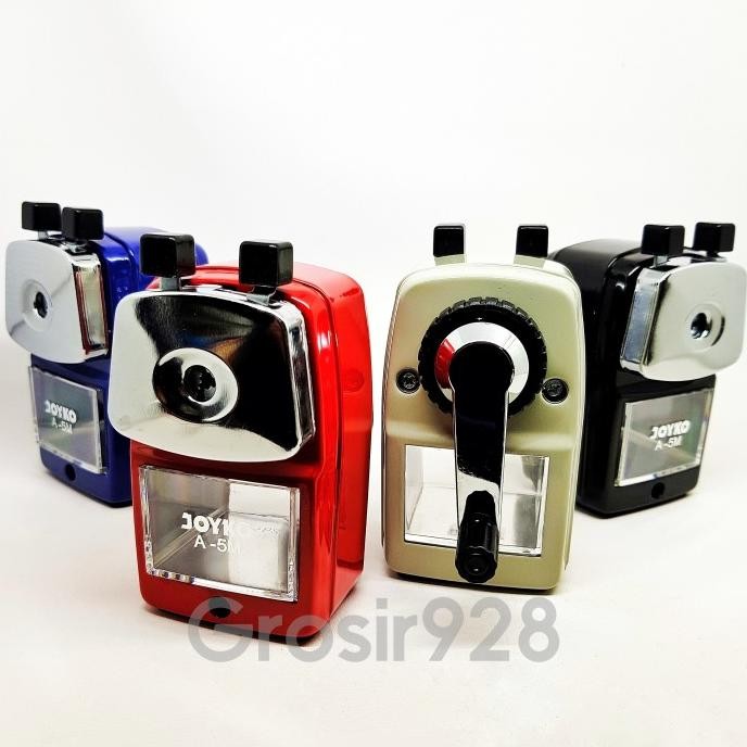 

Terbaru Serutan / Rautan Pensil / Pencil Sharpener Joyko A-5M