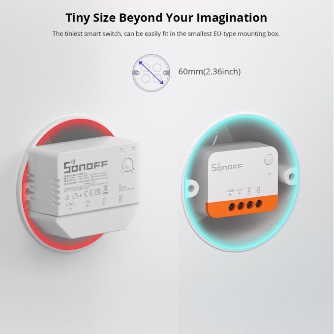 Spesial Bundle Sonoff Smart Switch Zbmini-L2 + Sonoff Bridge Zbbridge-P