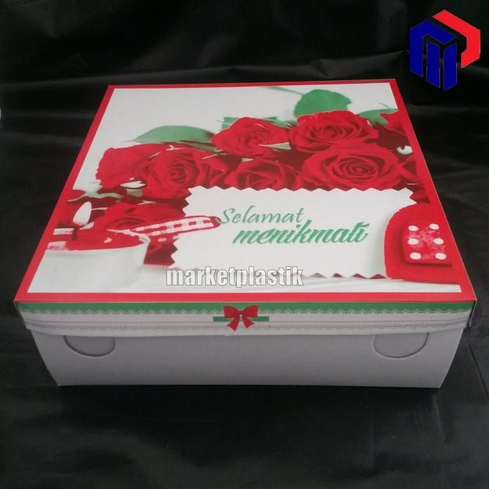 

Dus Kue/Dus Snack /Dus Makanan/Box Makanan/Dus Leg Tps-Bunga 25X25 @50