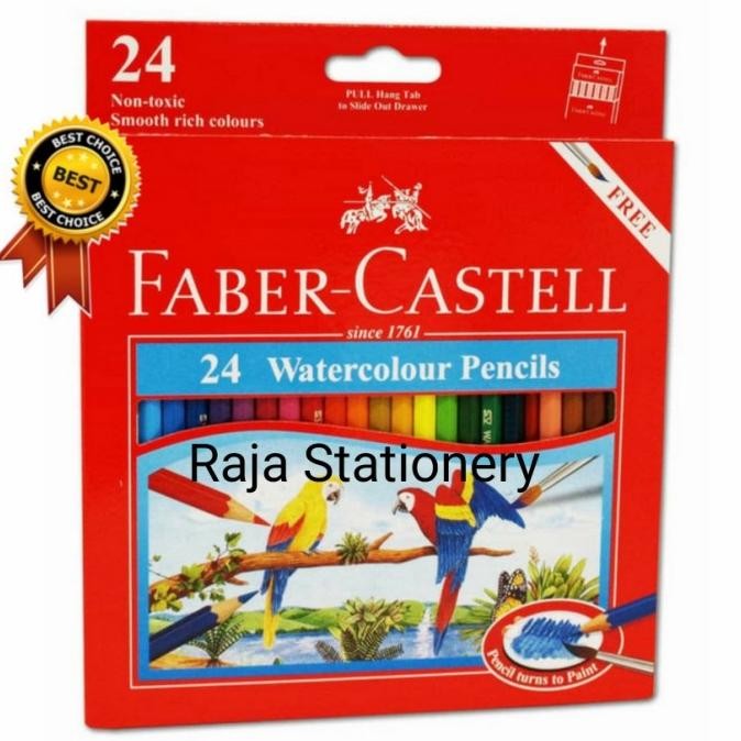 

Terbaru Pensil Warna Faber Castell 24 Watercolour Pencils Water Colour