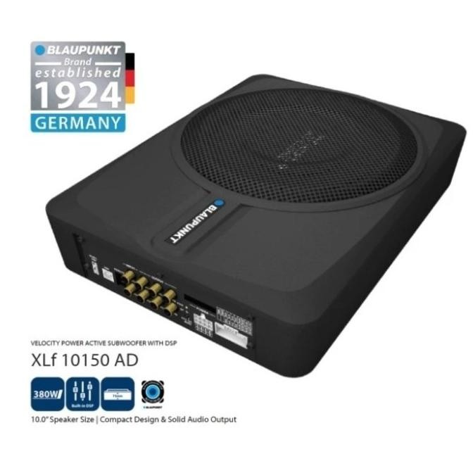 New BLAUPUNKT ACTIVE SUBWOOFER + DSP 10" POWER PROCESSOR XLF 10150 AD