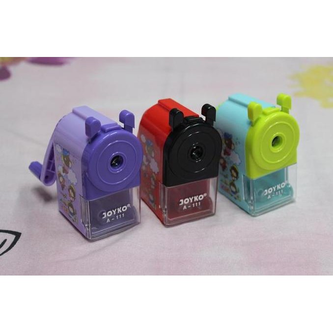 

Terbaru rautan putar joyko serutan pensil meja motif lucu unik alat sekolah