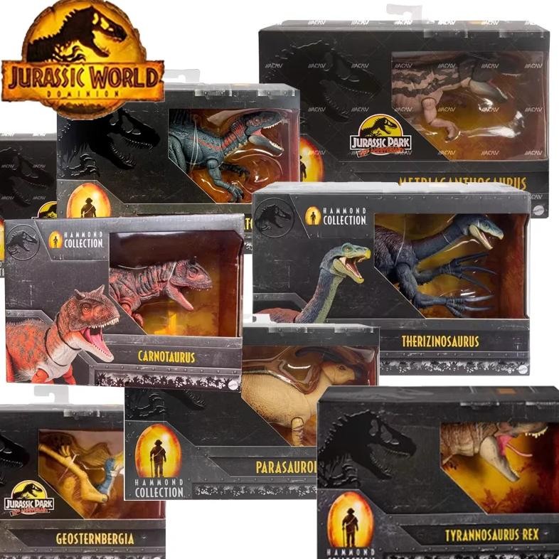 Mattel Jurassic World Park Hommond Collection Series 26Cm Tyrannosaurus Rex Ceratosaurus Parasaurolo