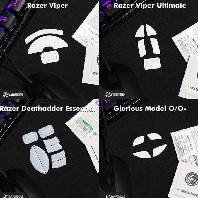 Original Tiger Arc Gaming Mouse Feet Razer - Hyperglide Clone Mouse Glide