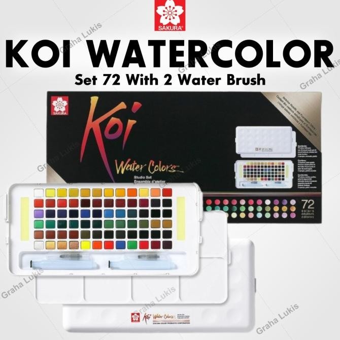 

Sakura Koi Watercolors 72