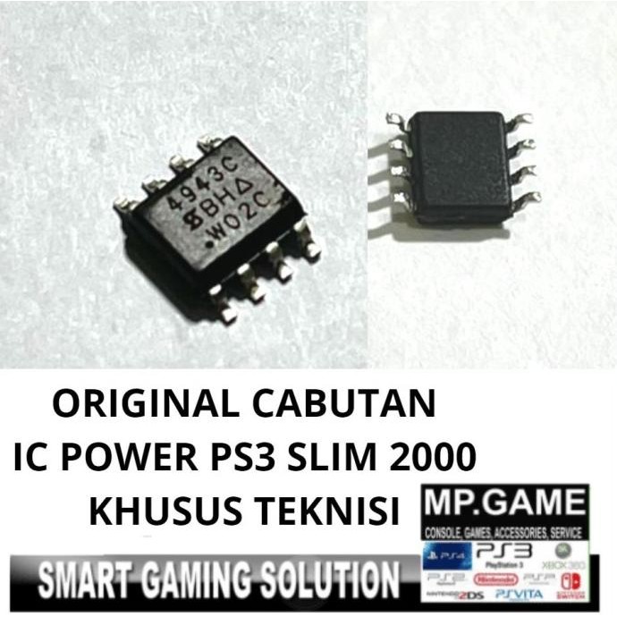 IC POWER PS3 SLIM SERI 2000 PLAYSTATION ORIGINAL CABUTAN STOK TERBATAS