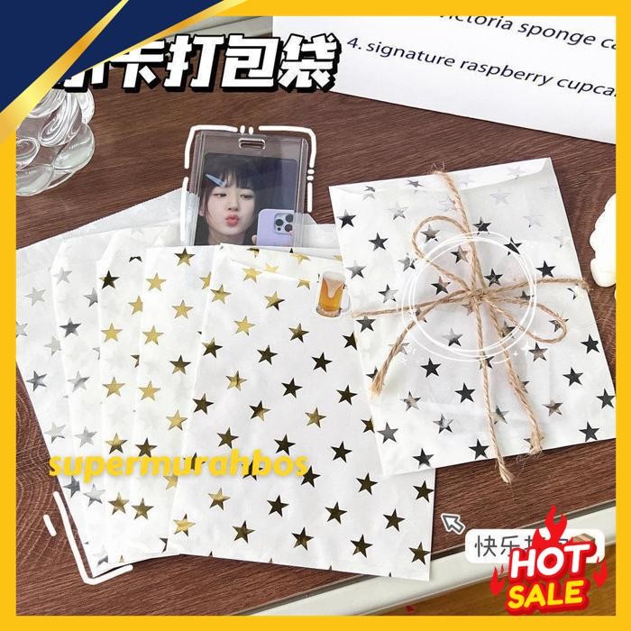 

PAOPAO PAPERBAG THE AMPLOP POLOS CUTE BINTANG FREE STIKER TEMPEL ATAS PREMIUM DISKON GEDE !!