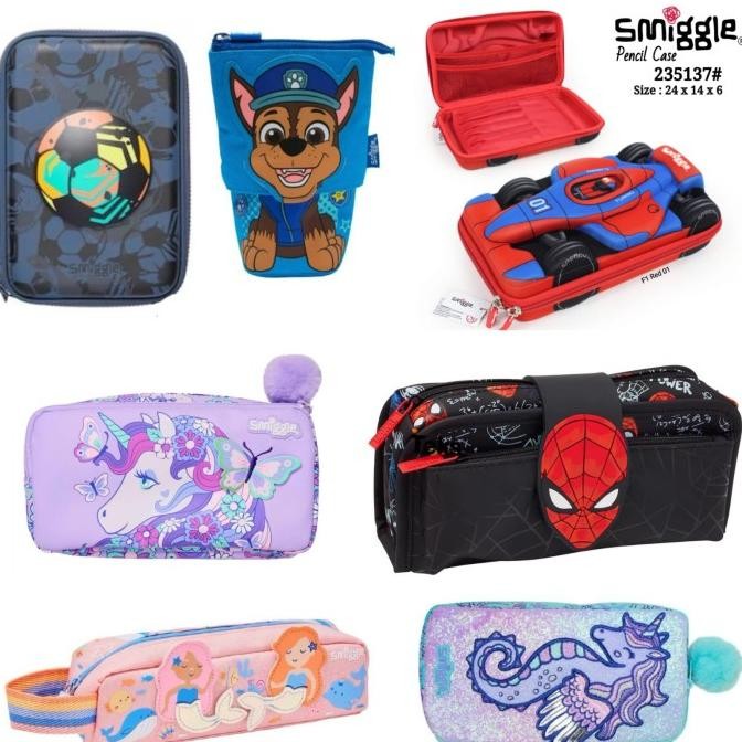 

Terbaru Pencil Case Smiggle Kotak pensil tempat pensil alat tulis