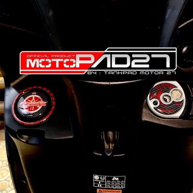 STICKER FUELPAD KEYPAD RESIN TIMBUL YAMAHA FREEGO STOK TERBATAS