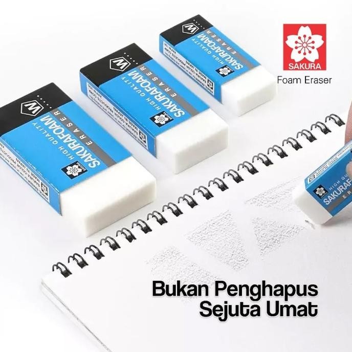 

Terbaru Penghapus Pensil Sakura Foam Eraser