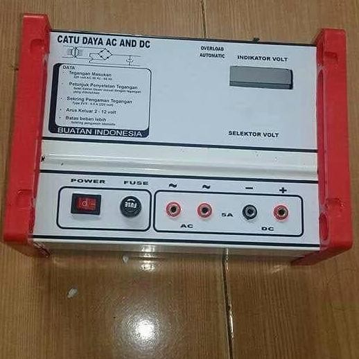 Terjangkau Catu Daya 5 Amper / Pencatu Daya / Power Supply 5 A