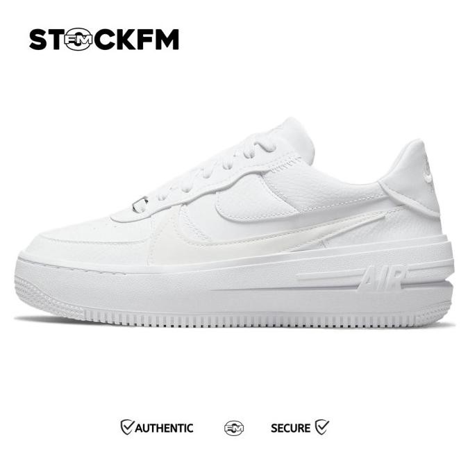 Sale Nike Air Force 1 Platform Plt.Af.Orm Triple White 100% Original