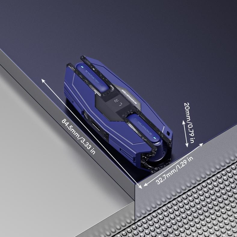 GS (BISA COD) PROMO // CUCI GUDANG // Monster XKT08 100% Original TWS Wireless Earphones Bluetooth 5